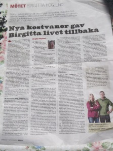 Om Birgitta Höglund i Länstidningen