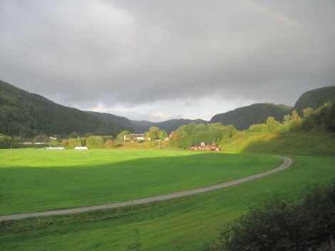 Tåg genom Norge