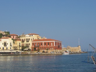 Den Venetianska hamnen i Chania